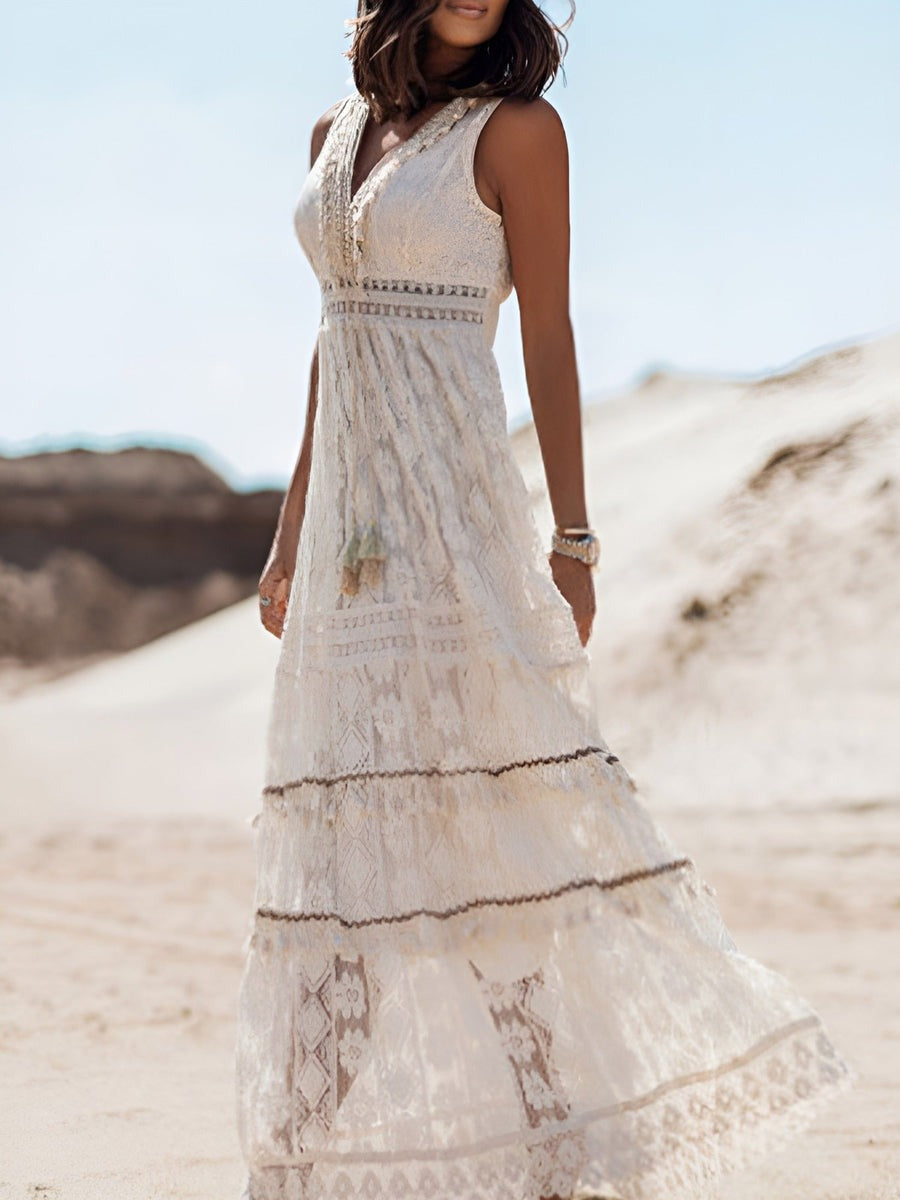 Ewelina| Suknia Maxi „Letni Dotyk