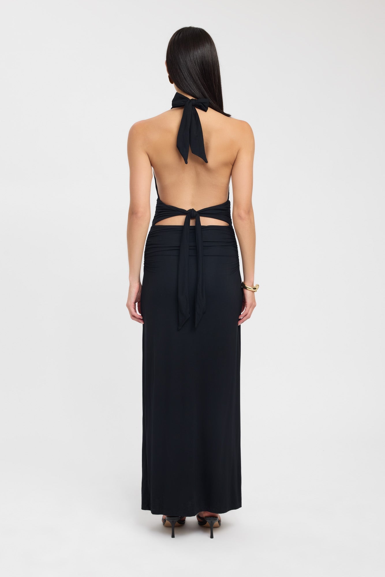 Julia™ | Elegancka sukienka maxi na szyję