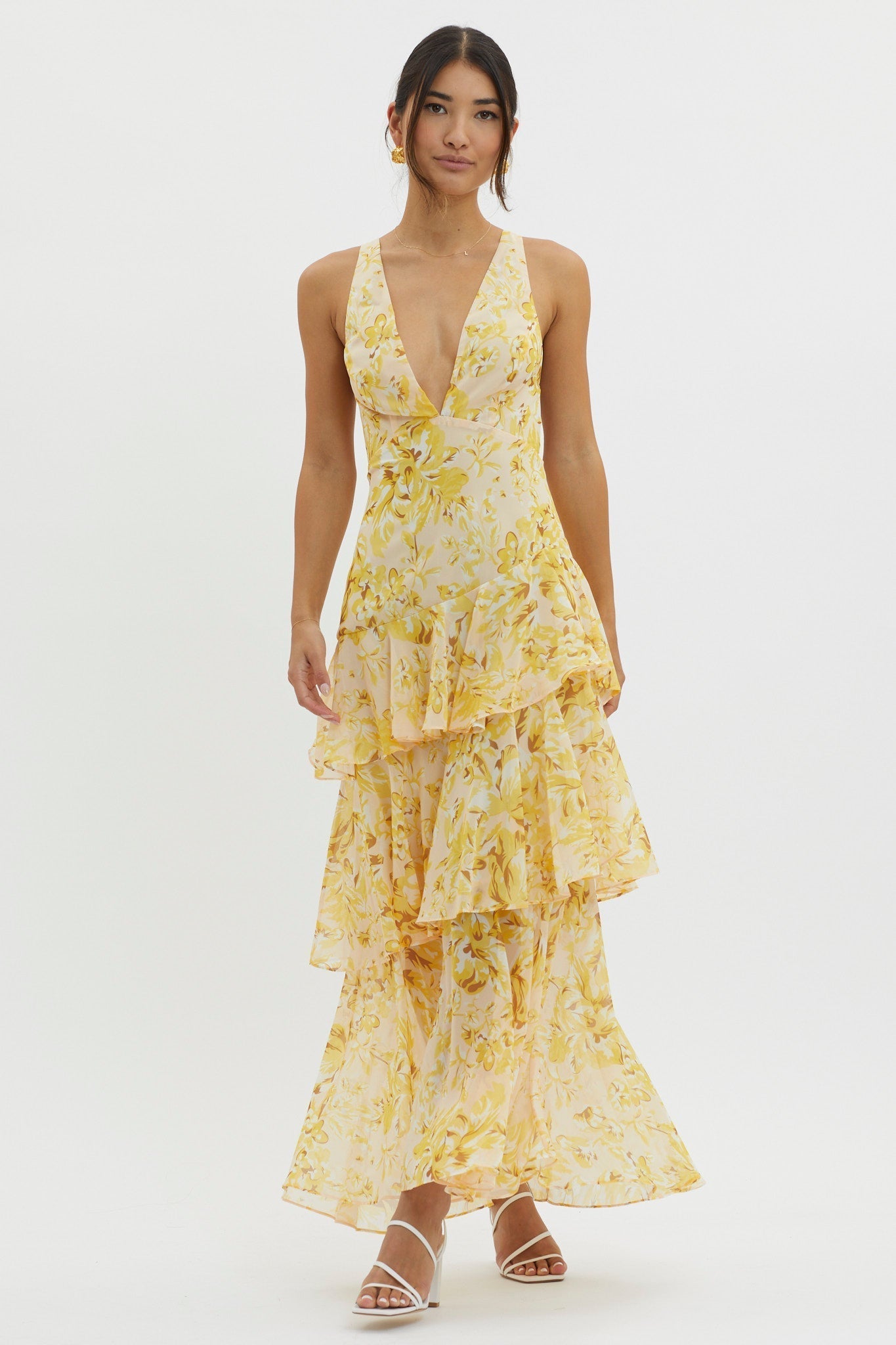 Roza™ | Sukienka Midi Bloom