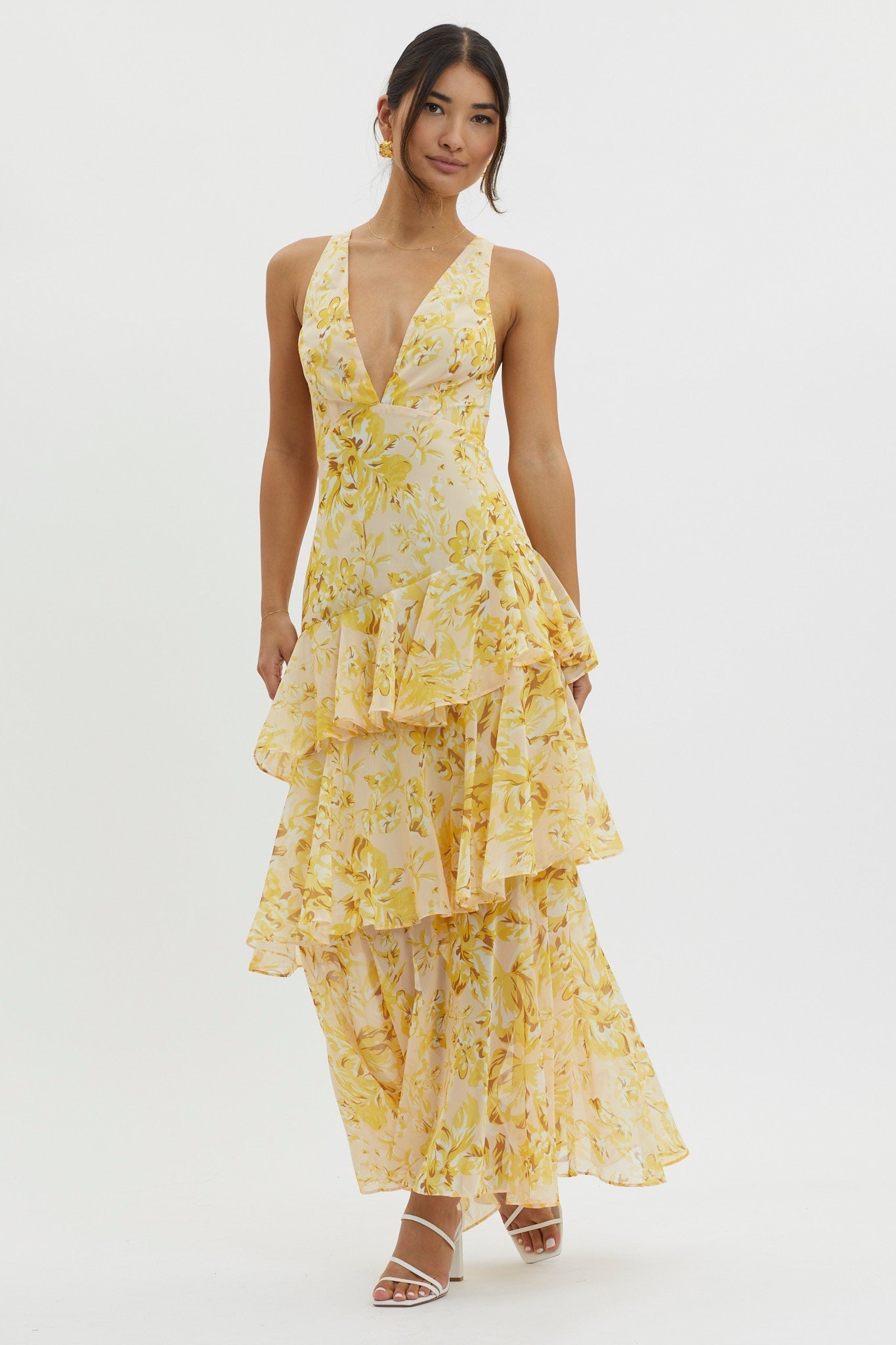 Roza™ | Sukienka Midi Bloom