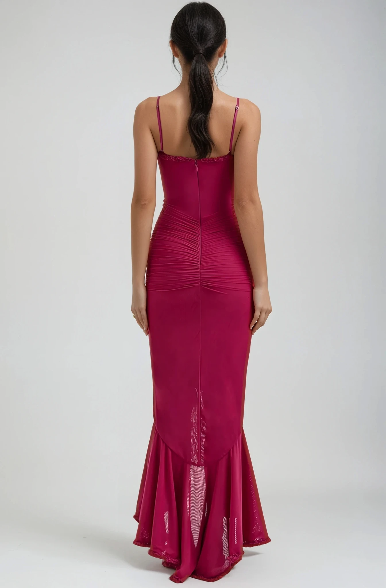 Sukienka maxi Lena Ruffle