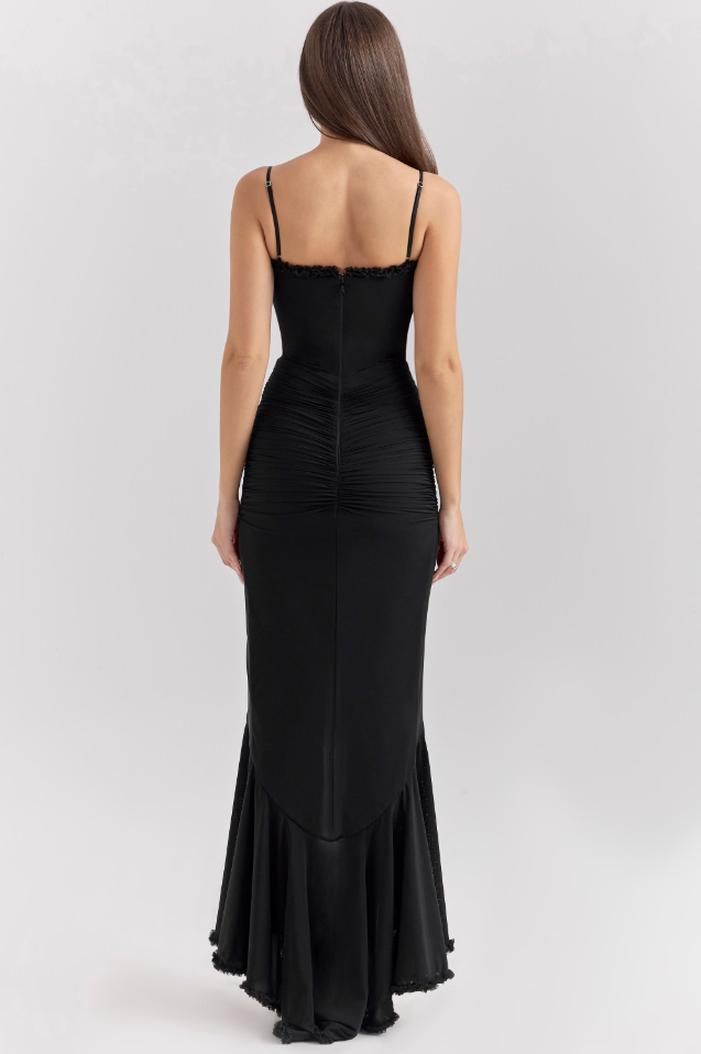 Sukienka maxi Lena Ruffle