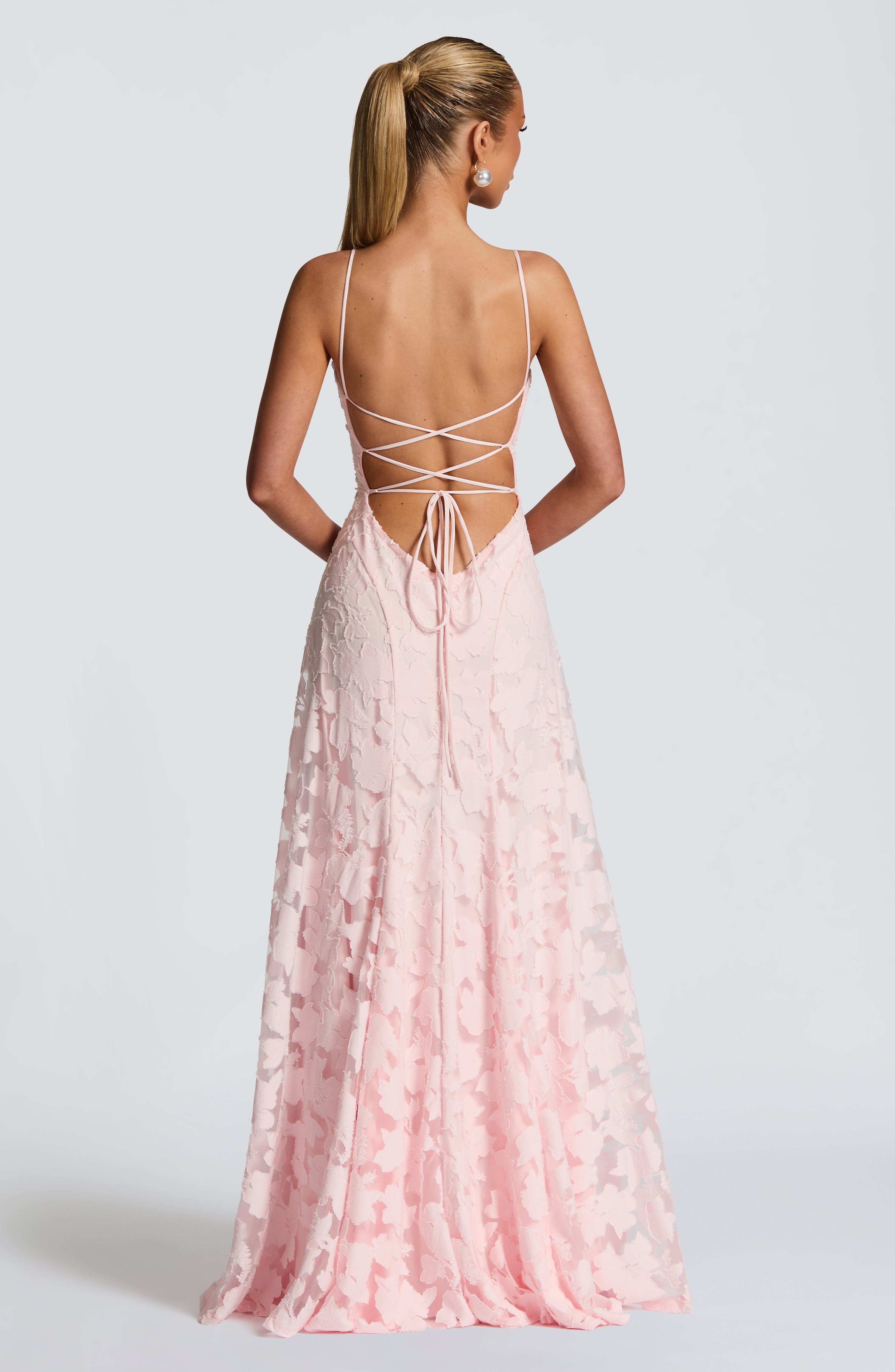 Natalia | Koronkowa sukienka maxi